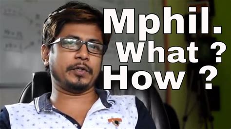 what is mphil|m phil in india.